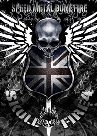 Speed Metal Bone Fire Skull Fire 4