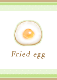 Fried egg.