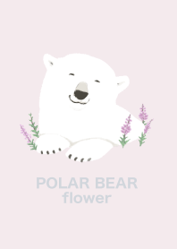 シロクマシンプル -flower-