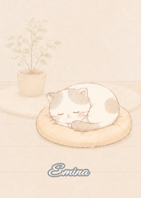Cozy Lazy Cat: Emina