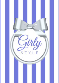 Girly Style-SILVERStripes-ver.1