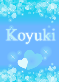 Koyuki-economic fortune-BlueHeart-name