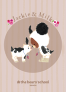 The Bear S School Jackie Milk Line Theme Line Store