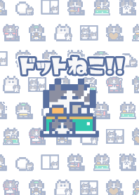 Dot cat!!2Tuxedo cat