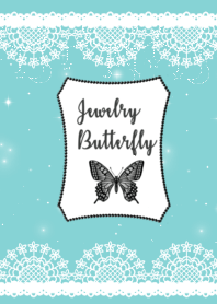 Jewelry Butterfly_水色♡