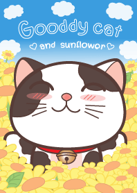 Goody cat and Sunflower