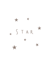 White and Greage. Star. simple.