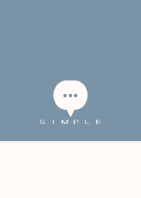 SIMPLE(beige blue)V.1734b