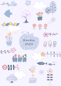 Flower patterns purple12_2