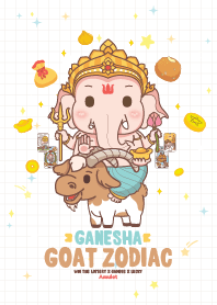 Ganesha & Goat Zodiac + Fortune