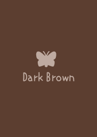 Butterfly -Dark Brown-