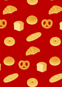 Bread Festival on red & beige