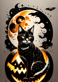 halloween cat b8ac92