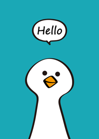 Stupid Goose-blue-green