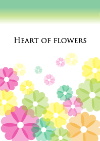 Heart of flowers