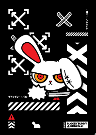 BLOODY BUNNY : BLACK WHITE