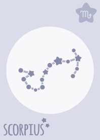 Scorpion Sign'BluePurple'