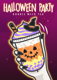 Bubble milk tea cafe 6 (Halloween)