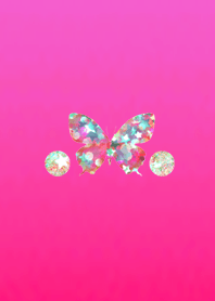 Lucky Lame Symbol Pink Red