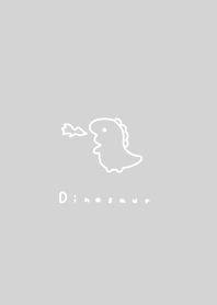 Yuru Dinosaur/ gray WH