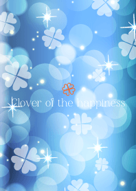 Clover of the happiness BLUE-34