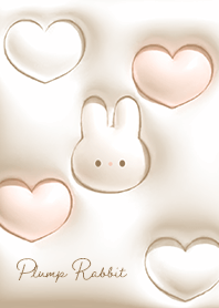 beige Fluffy rabbit and heart 05_2
