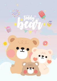 Teddy Bear Baby Galaxy Pastel
