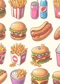 Fast Food Snack Collection