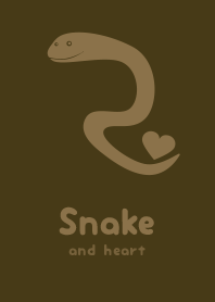 Snake & heart sumiiro