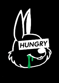 HUNGRY RABBIT -BLACK- THEME 43