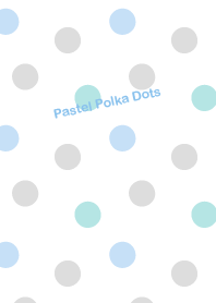 Pastel polka dots - Breeze