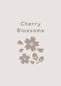 Cherry Blossoms18.Beige.