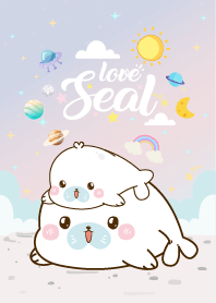 Cute Seal Lover Pastel