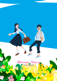 花と学生 【春 夏】