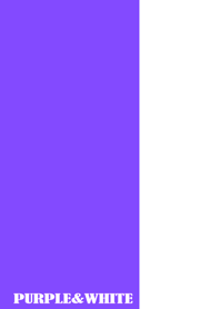 Simple Purple & White No.7