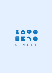 SIMPLE(white blue)V.431b