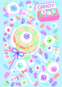 (Pastel)Candy eye