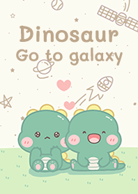 Dinosaur go to galaxy