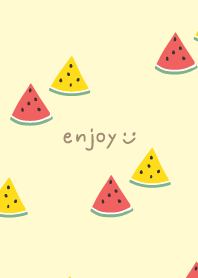 Watermelon dull color29 from Japan