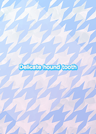 Delicate hound tooth