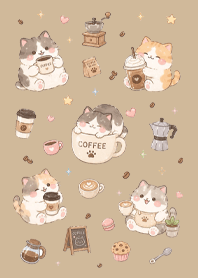 Neko and Coffee 2 (Pp)