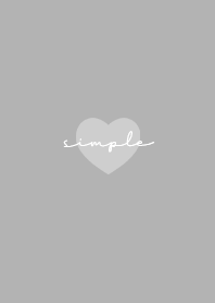 Simple Cursive 2 Heart 1W  - 08