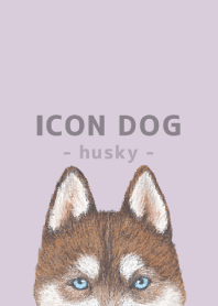 ICON DOG - siberian husky - PASTEL PL/04