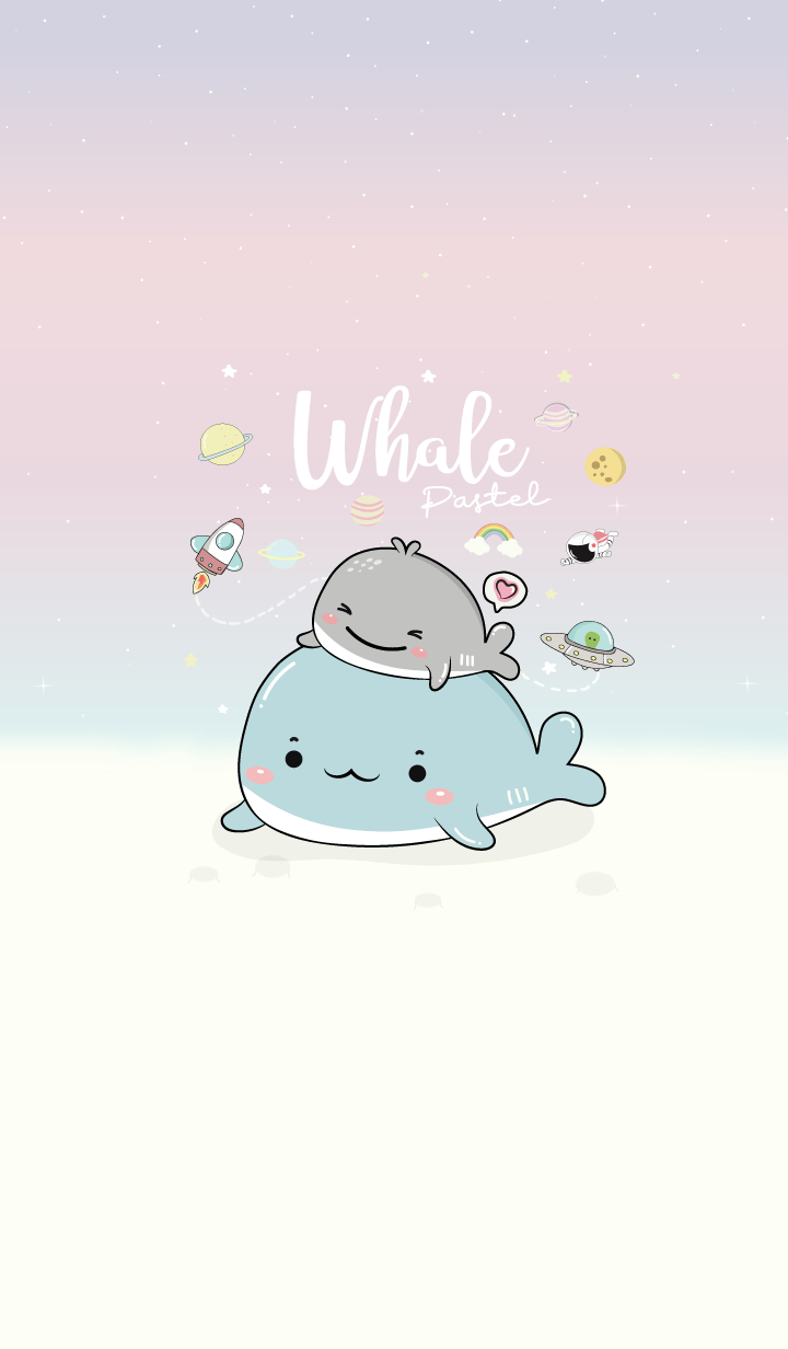 Whale Pastel.