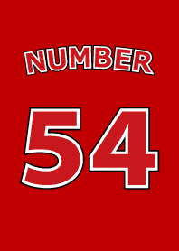 Number 54 red version