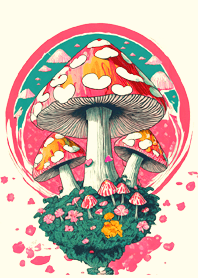 POP ART_mushroom07_JP