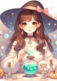 cute little witch halloween V. 21