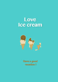Love Ice cream ~cool mint~