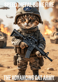 The advancing cat army 43