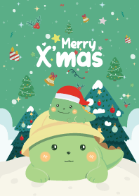 Merry Christmas Lover Light Green